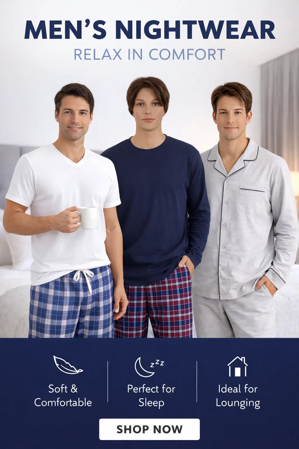 Vêtement-de-Nuit-Homme DAHO.G