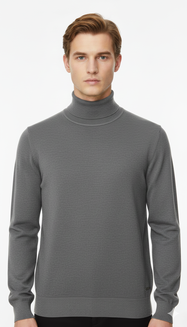 Pull col roulé YVES DORSEY