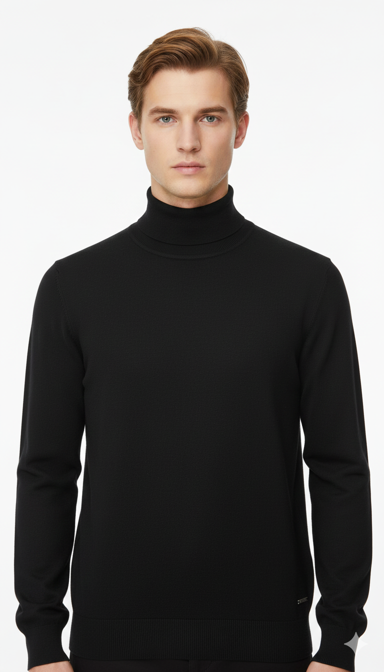 Pull col roulé YVES DORSEY