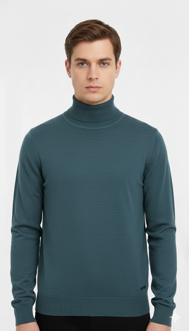 Pull col roulé YVES DORSEY