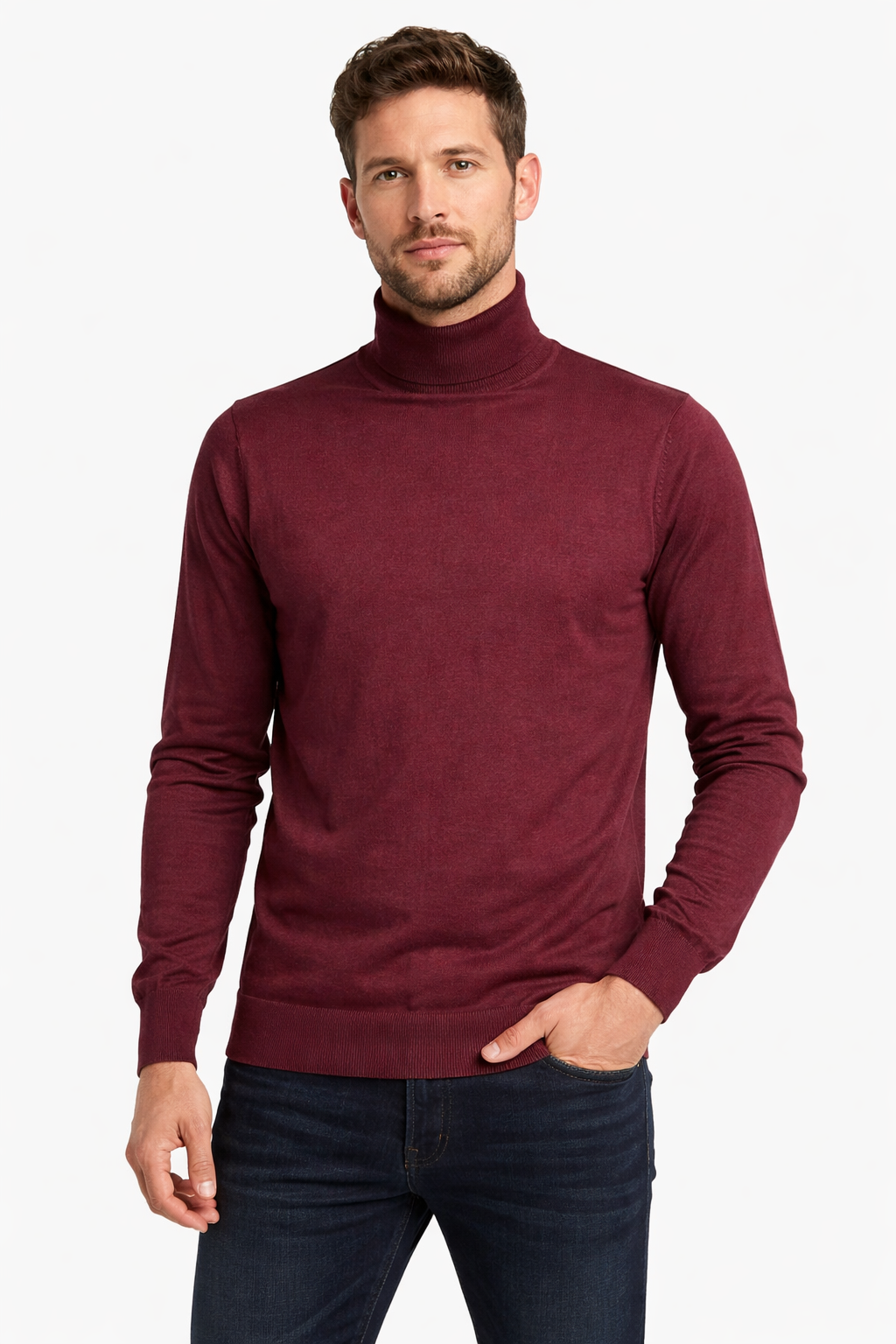 Pull col roulé YVES DORSEY