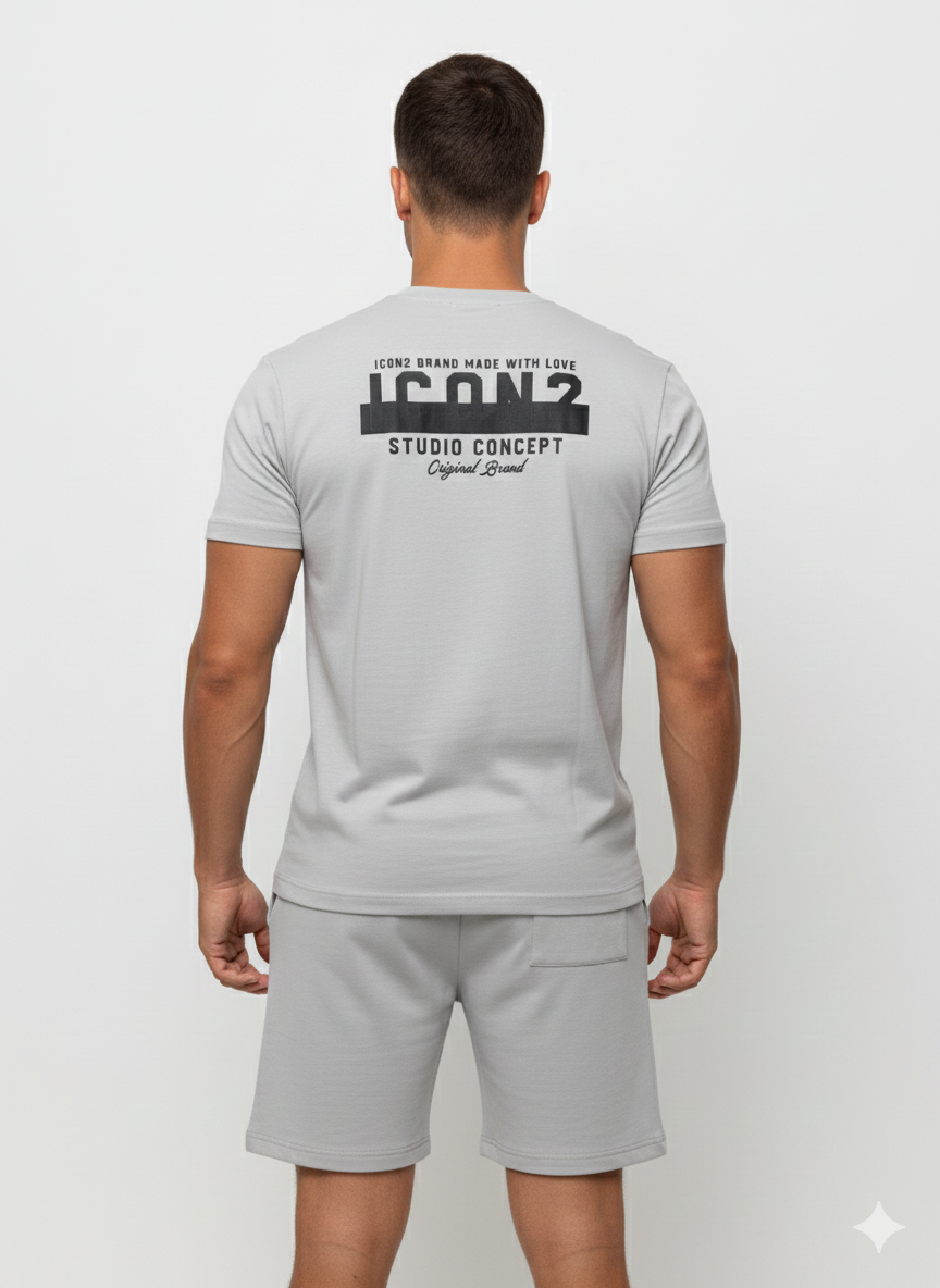 Ensemble short tee shirt ICON 2
