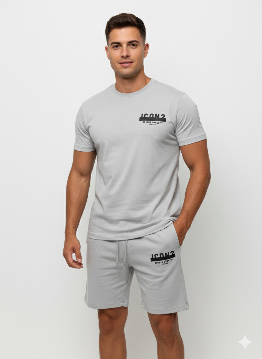 Ensemble short tee shirt ICON 2