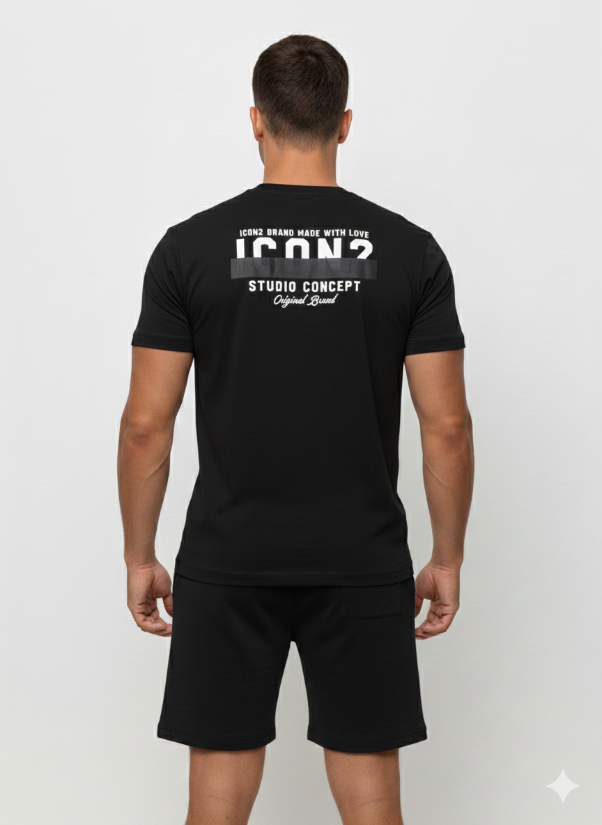 Ensemble short tee shirt ICON 2