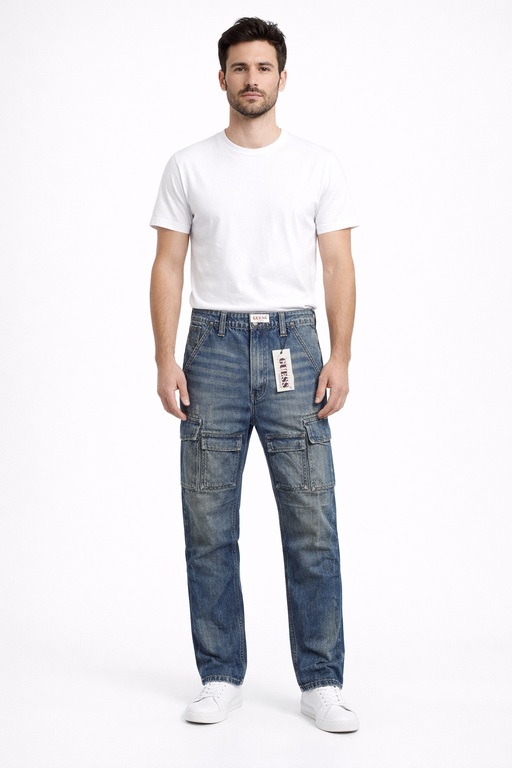 Jeans Coupe Cargo GUESS