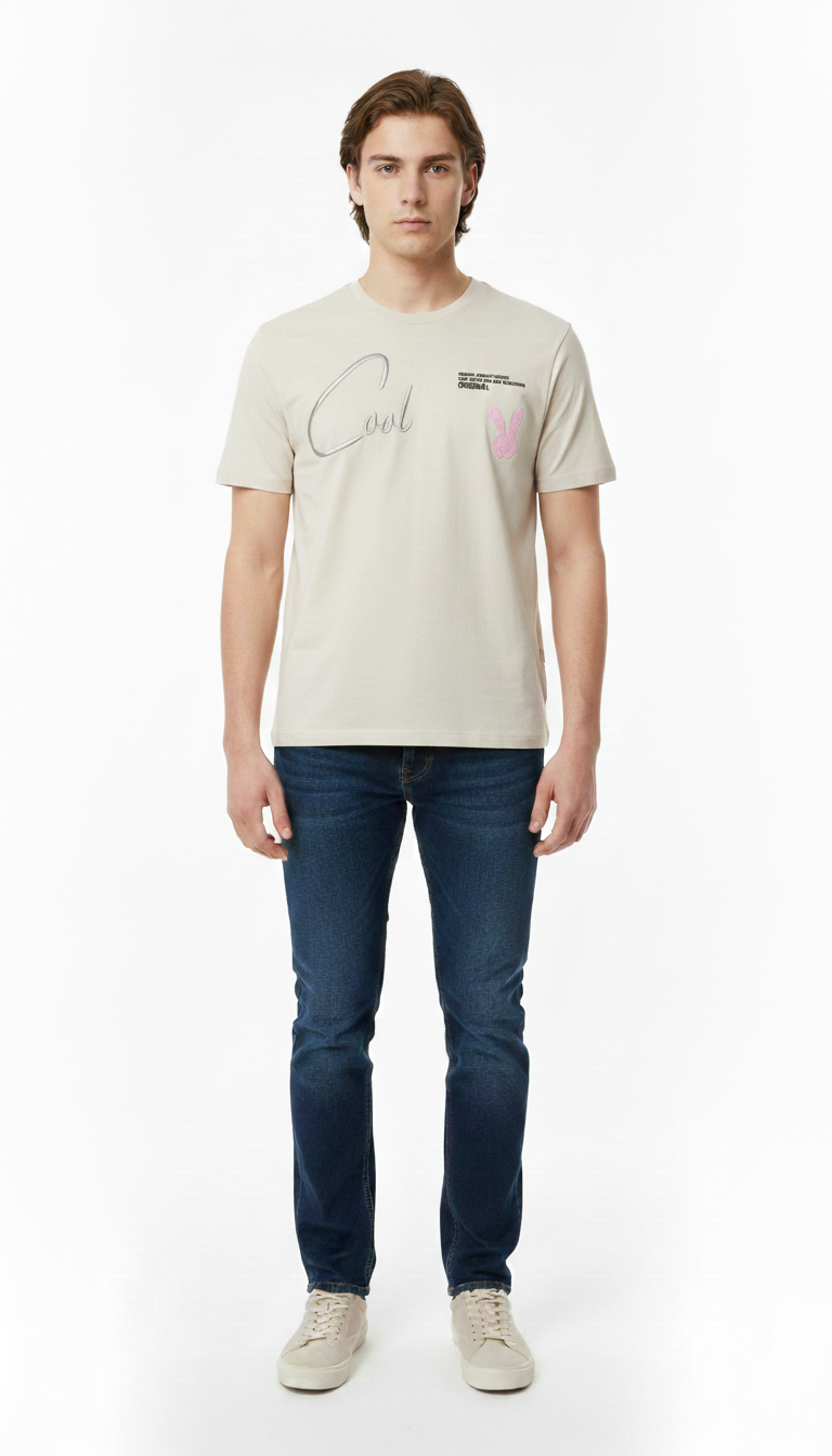 Tee-shirt LA PANTHERE ROSE