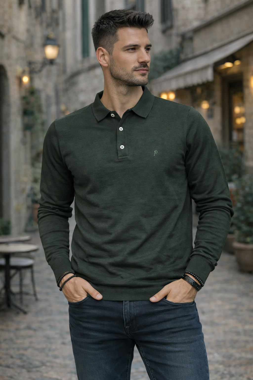 Polo manche longue YVES DORSEY