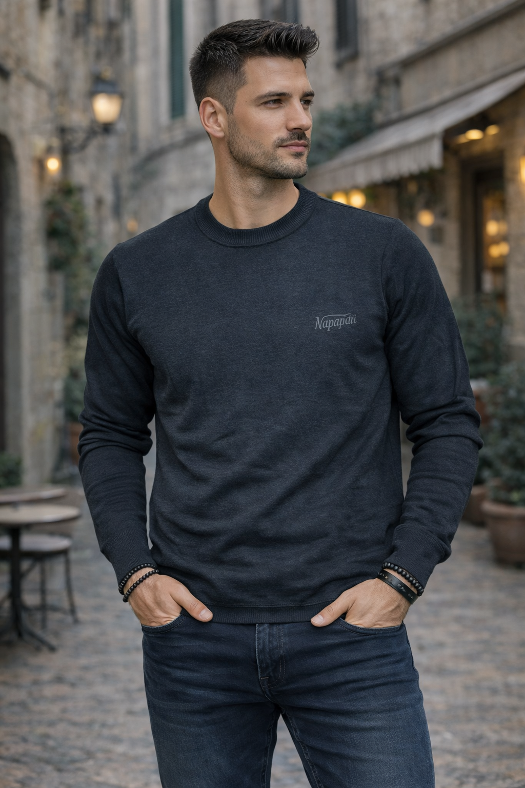 Pull col rond KAPORAL