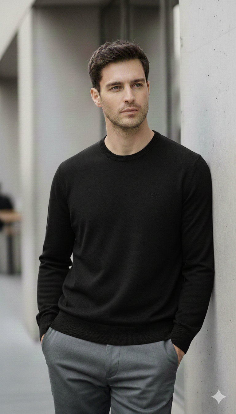 Pull col rond KAPORAL