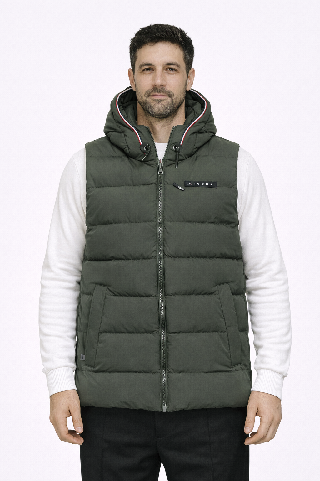 Doudoune sans manche mat ICON2