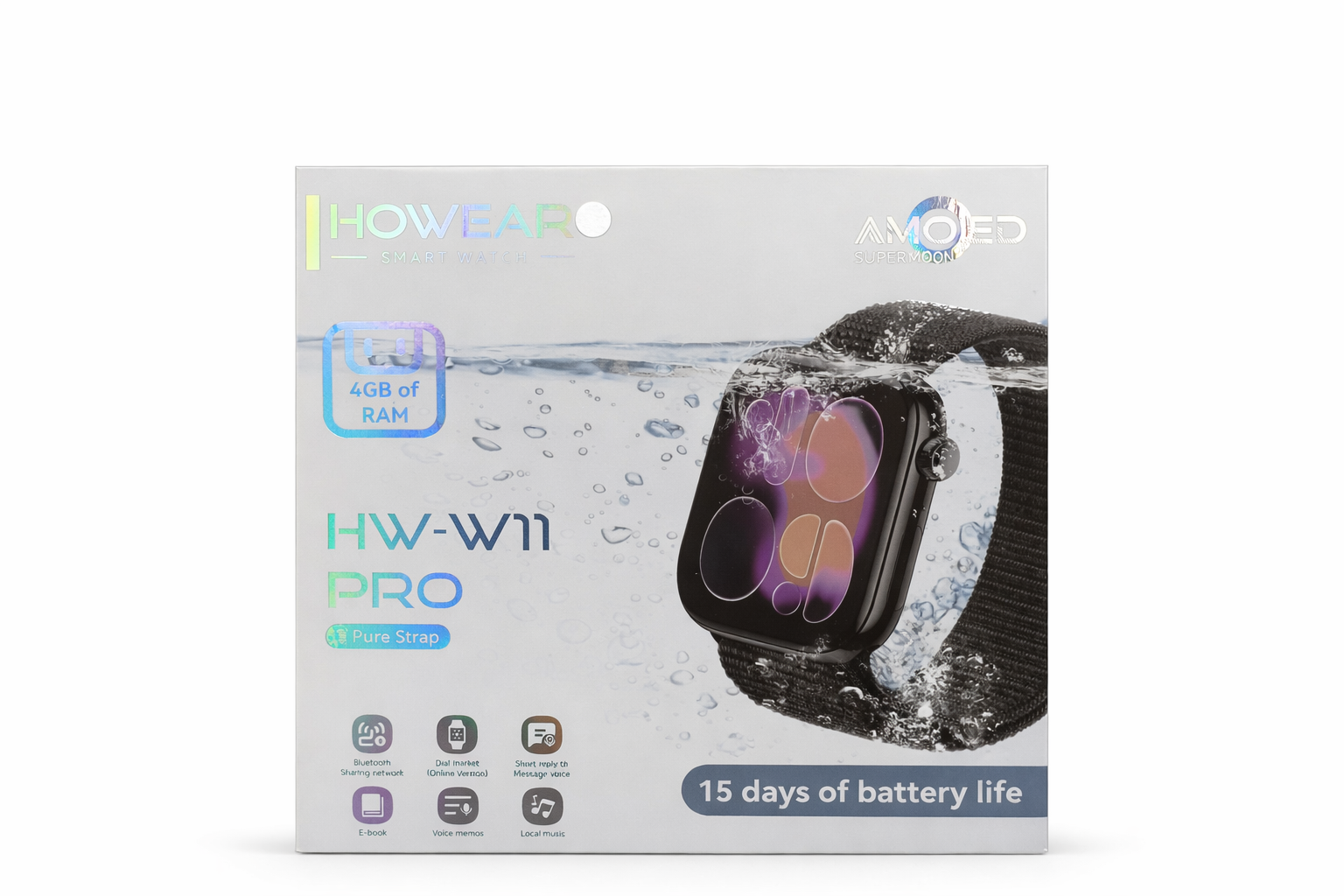 Montre connecté étanche